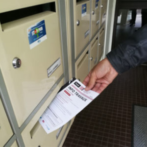 Distribution de courriers